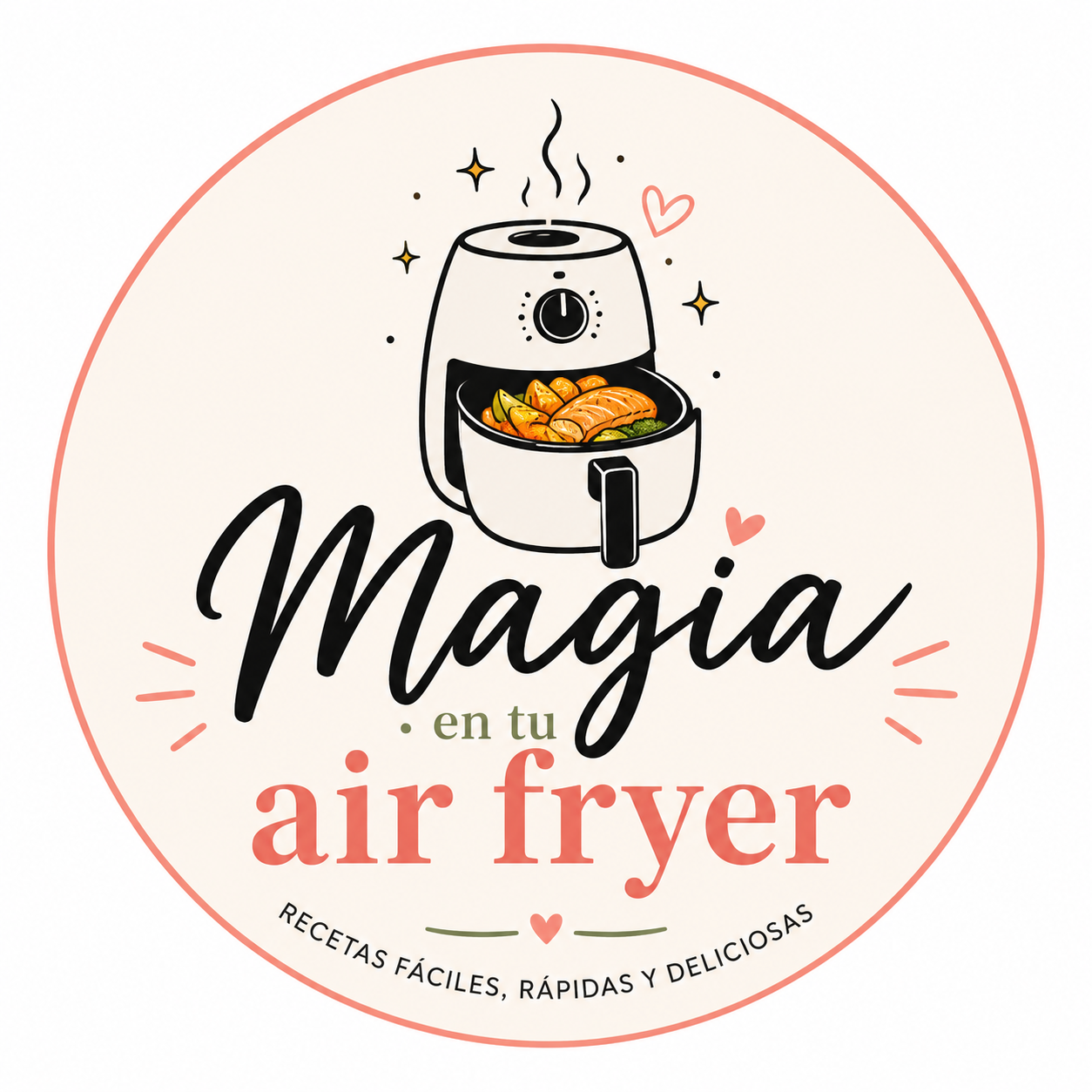 Magia en tu Air Fryer | +500 Recetas Fáciles, Rápidas y Deliciosas
